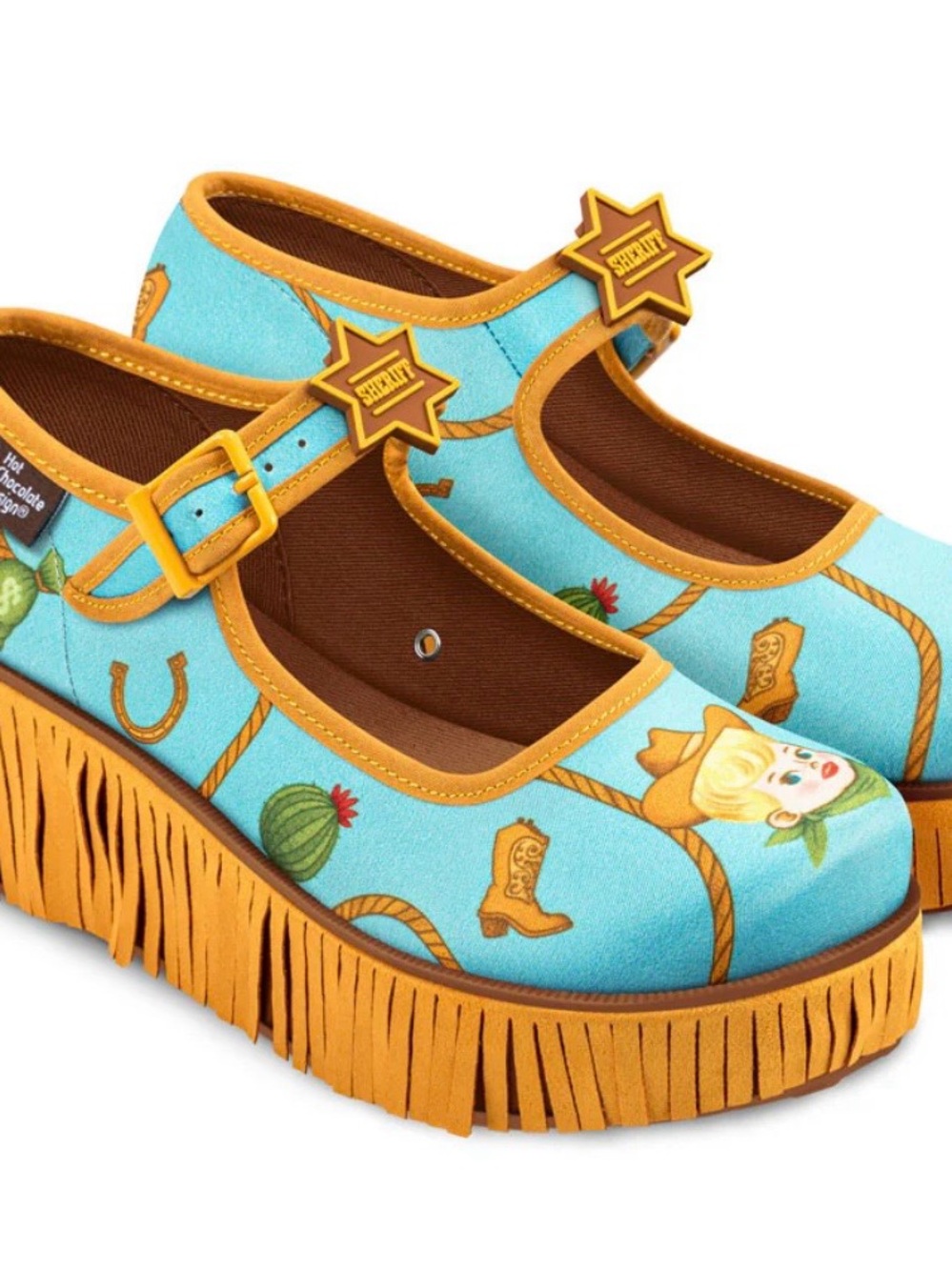 Western Fringe Mary Jane’s!